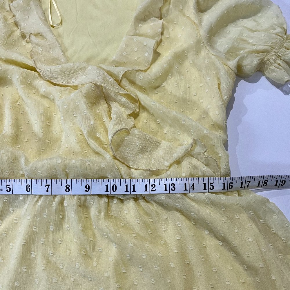 H&M Yellow Ruffle Dress - Picture 8 of 10
